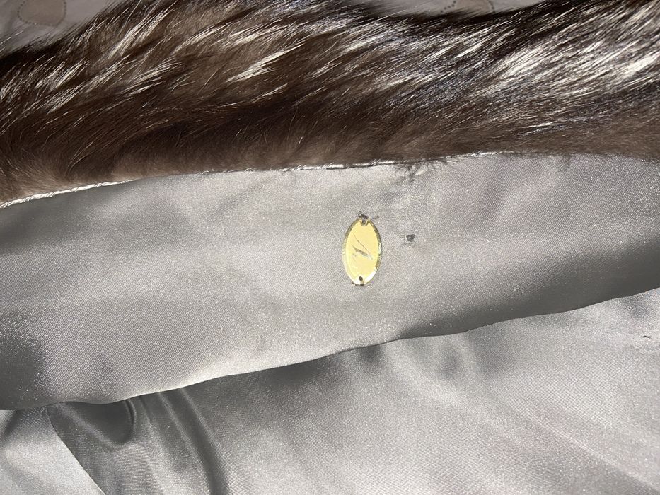 Blana naturala din vulpe argintie