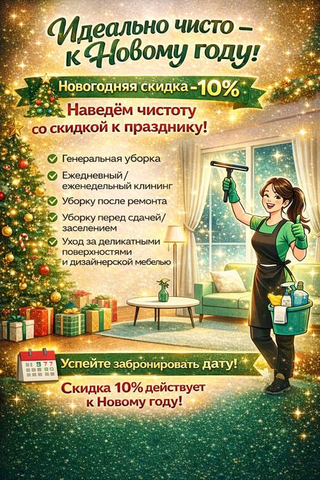 Клининг услуги уборки