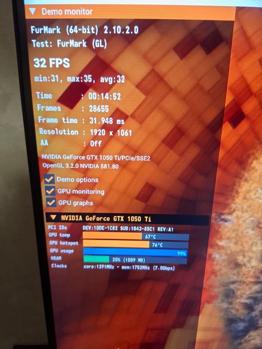 Видеокарта GTX 1050TI