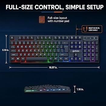 Great Wall mechanical keyboard RGB usb