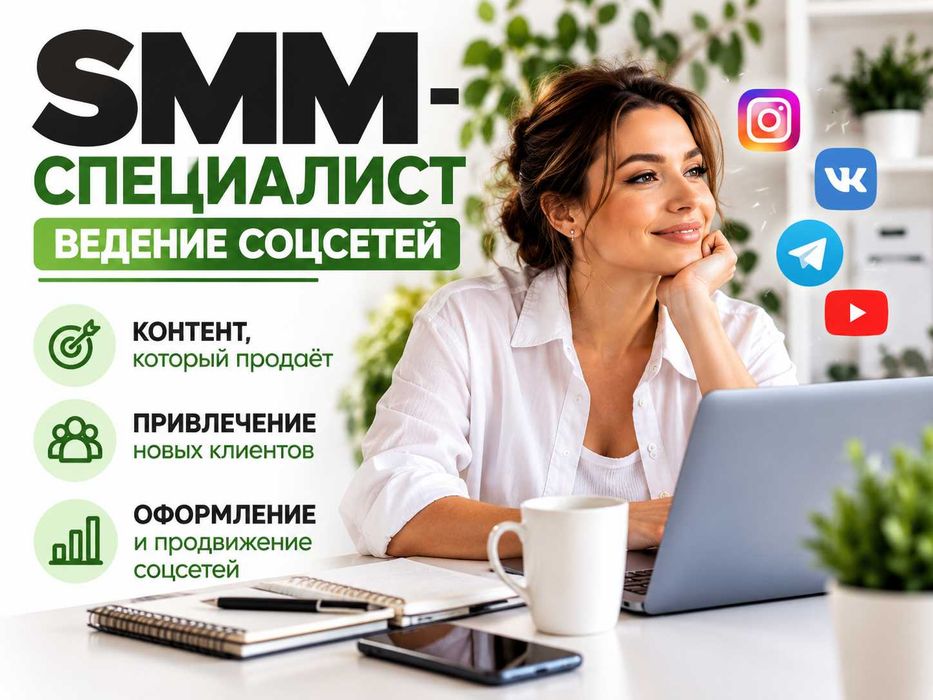SMM-специалист | Ведение соцсетей