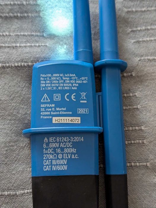 Aparat de masura SEFRAM 62