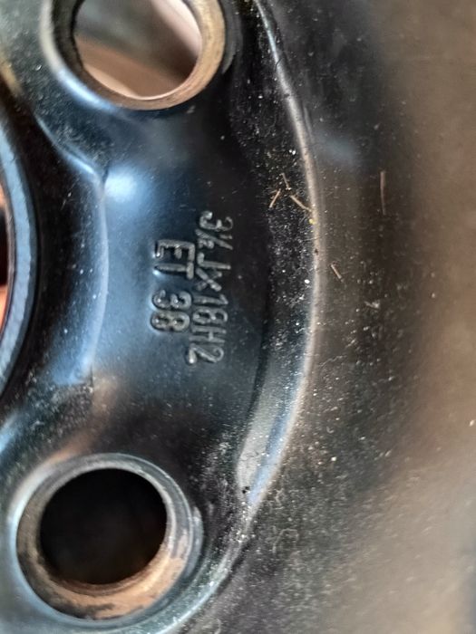 Резервна гума Патерица 5х100 VW AUDI Toyota Subaru 3.1/2J 18 ET38