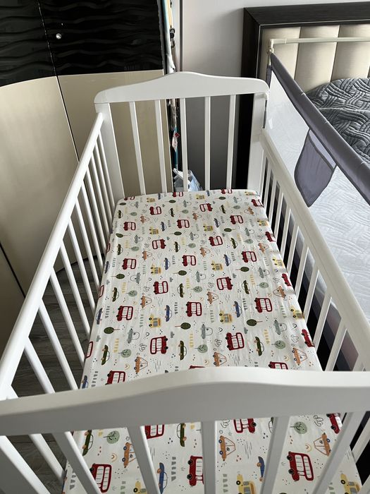 Детский кровать белый