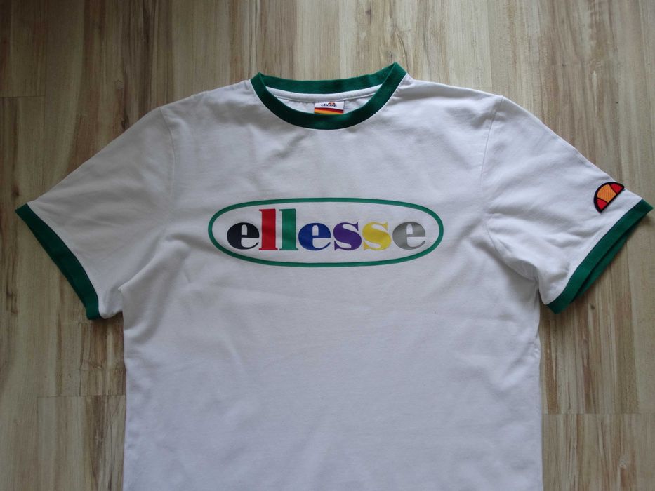 Ellesse мъжка бяла тениска размер M