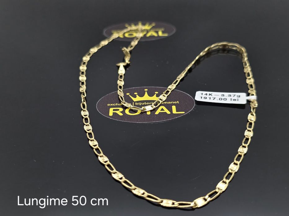 Bijuteria Royal: Lanț aur 14k/3.37 gr