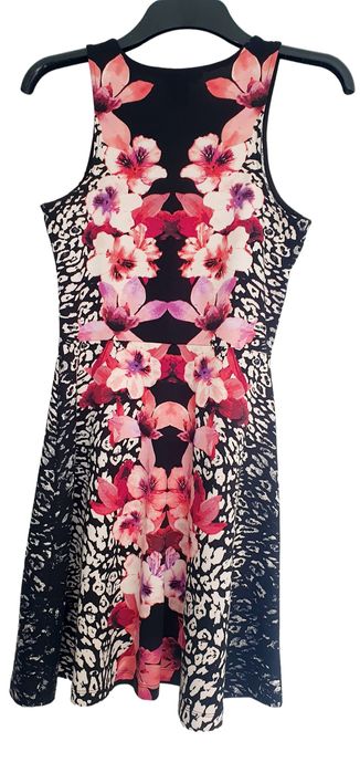 Rochie H&M S, bretele, de vara, cu flori