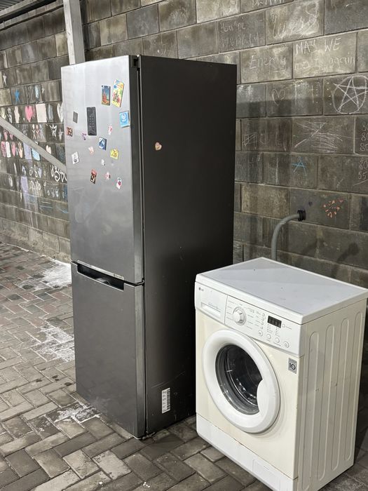Продам холодильник samsung и стиральную машинку автомат LG в рабочем с