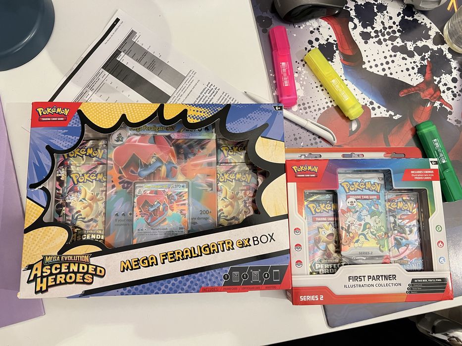 Pokemon Box Feraligatr + First Partner Series 2
