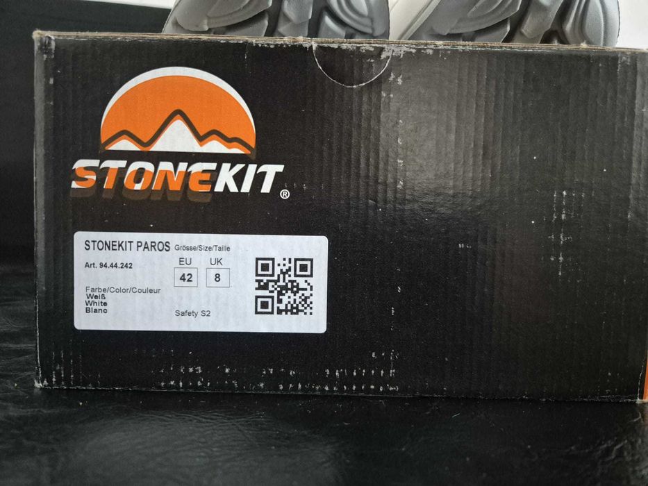 Pantofi de siguranță STONEKIT S2 Paros Albi