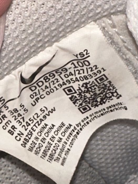 Air force 1 marimea 38,5