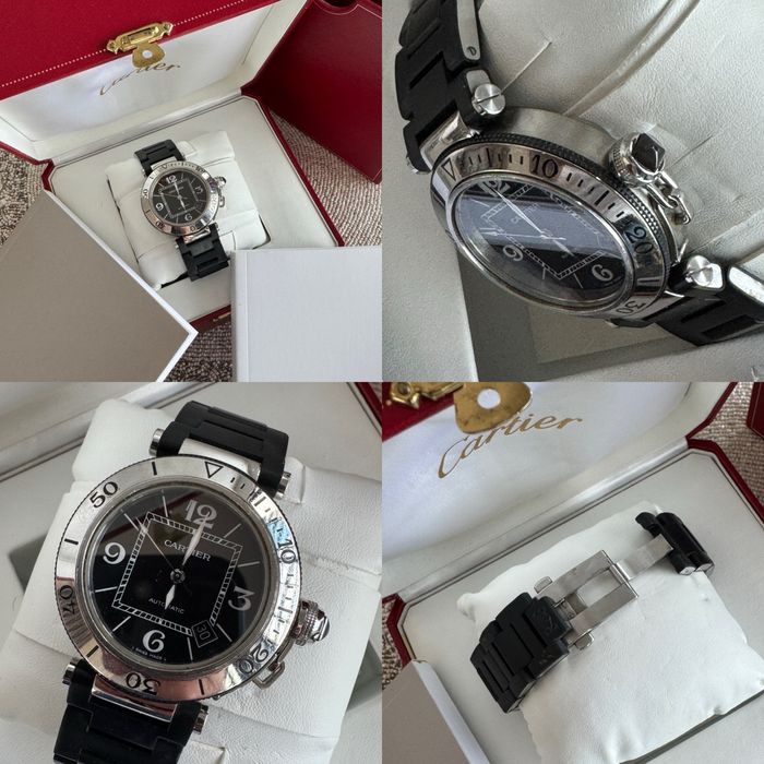 Cartier Pasha Seatimer 40mm Pachet complet