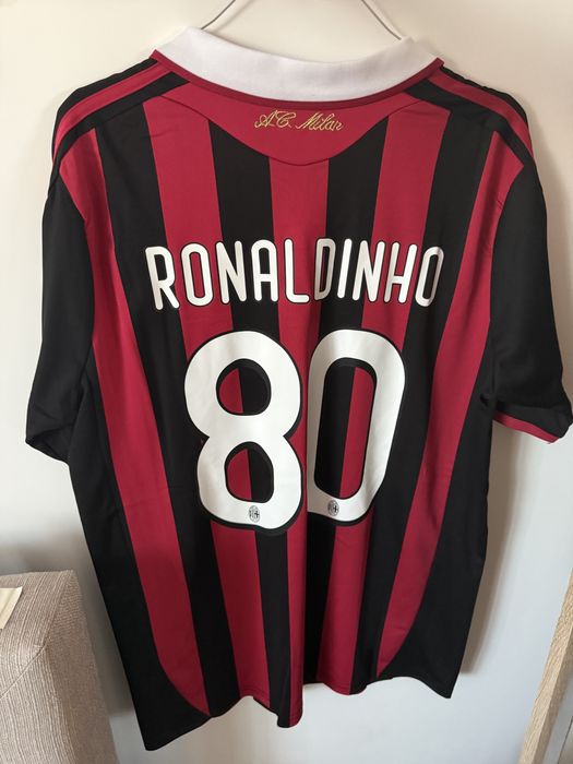 Tricou Ronaldinho Milan Retro