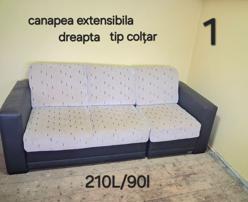 Canapea extensibila