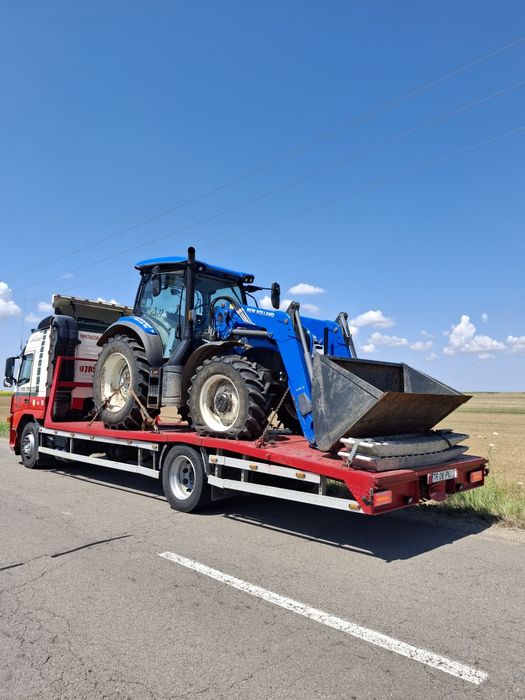 Tractari auto Alexandria si judetul Teleorman Transport Utilaje Tractor Combina Remorca Buldoexcavator Combinator Disc Met Plug