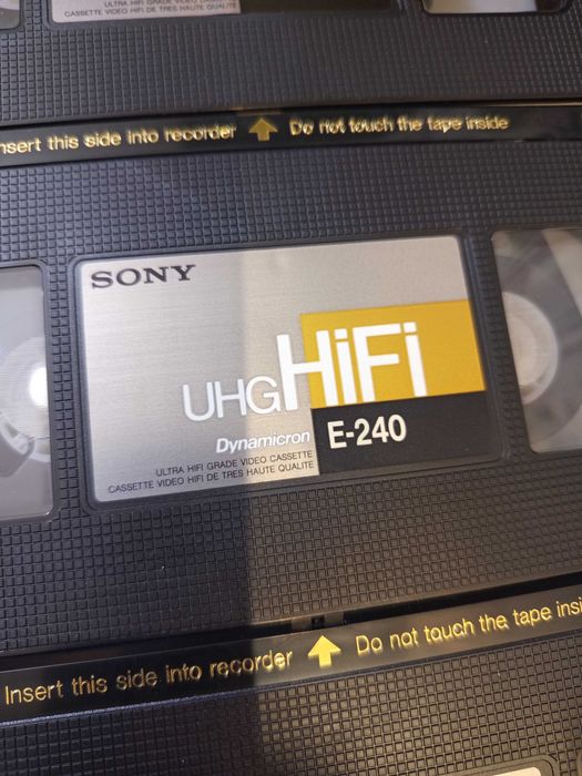 Видео Касети "Sony" HiFi Dynamicron E-240
