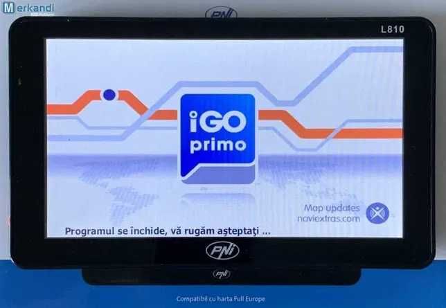 Actualizare harti GPS pt. camion - 2026 / instalare iGO Primo Nextgen