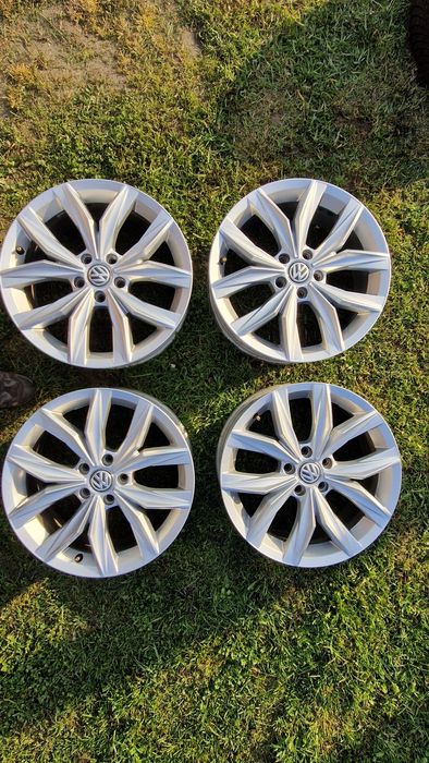 Jante originale Vw Tiguan R18, model  "KINGSTON",  Skoda Kodiaq SeatTerraco, cod  5NA 601 025 B