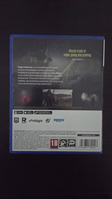 Alan Wake 2 Deluxe Edition PS5
