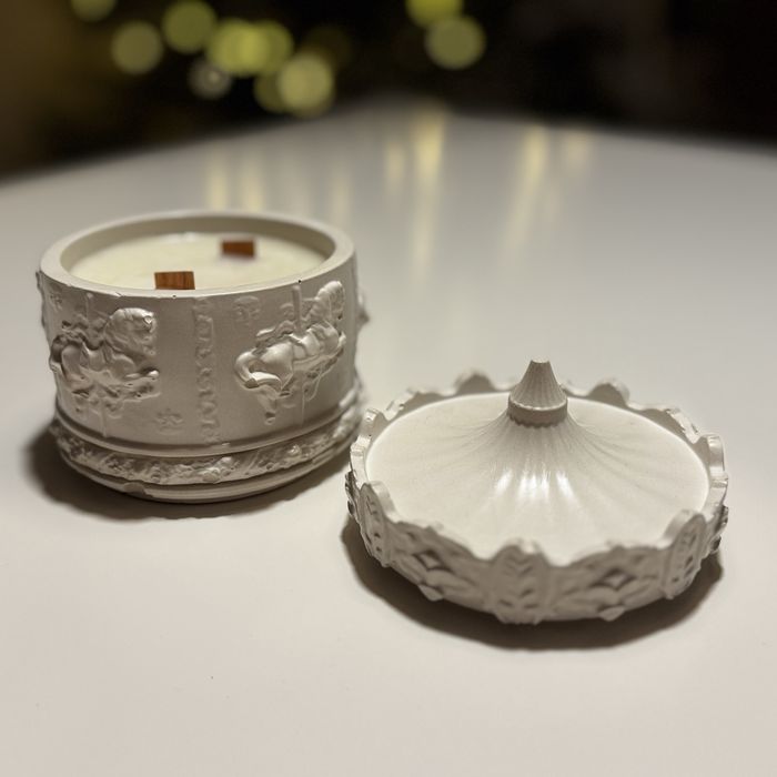 Lumanare handmade din ceara de soia