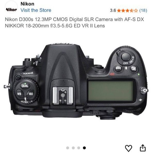 Nikon цифровая фотокамера