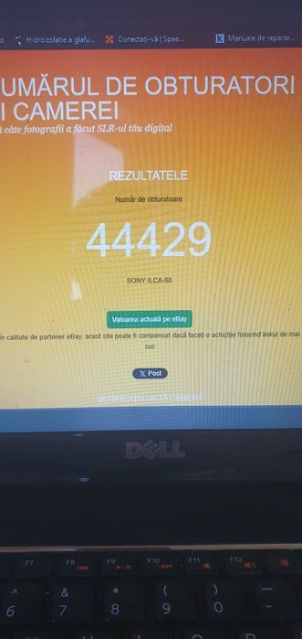 REDUCERE Dslr Sony a68 cu 24 mpx, obiectiv Tamron 70-300mm