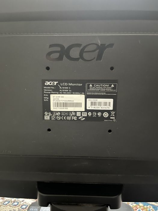 Монитор для пк acer