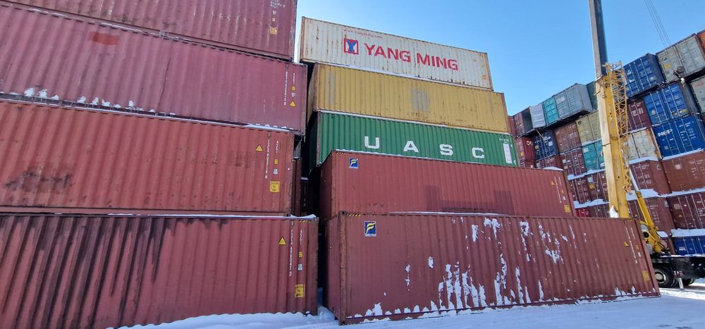 РАСПРОДАЖА 40футовых морских контейнеров