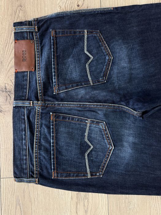 Blugi HUGO BOSS Albastru Barbati | Marime 33 x 34 (Marime 86 cm)