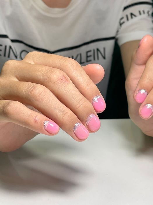 Маникюр гель покрытие!