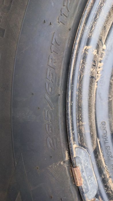 Toyota Hilux шины с диском