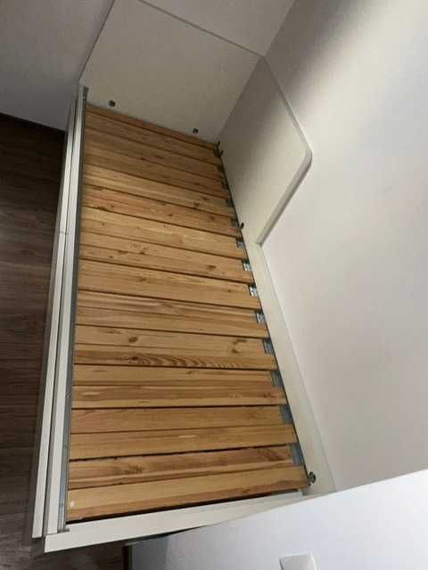 Pat de dormitor extensibil cu depozitare