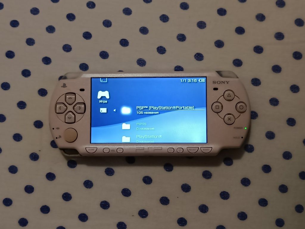 Sony psp slim 64gb + 105 игр: 25 000 тг. - Приставки Алматы на Olx