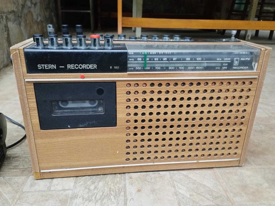 Радио касетофон Telefunken и Stern Recorder
