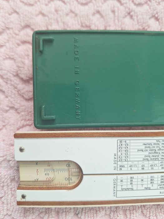 Liniar linie Rigla de calcul A.W. Faber Castell 1/54 Darmstadt