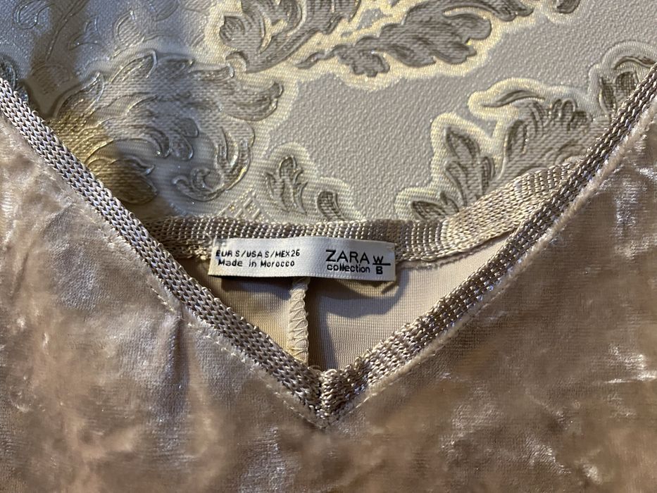 вечернее платье и майка от Zara