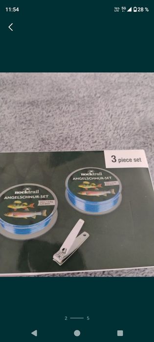 Produse pentru pescuit. Noi!