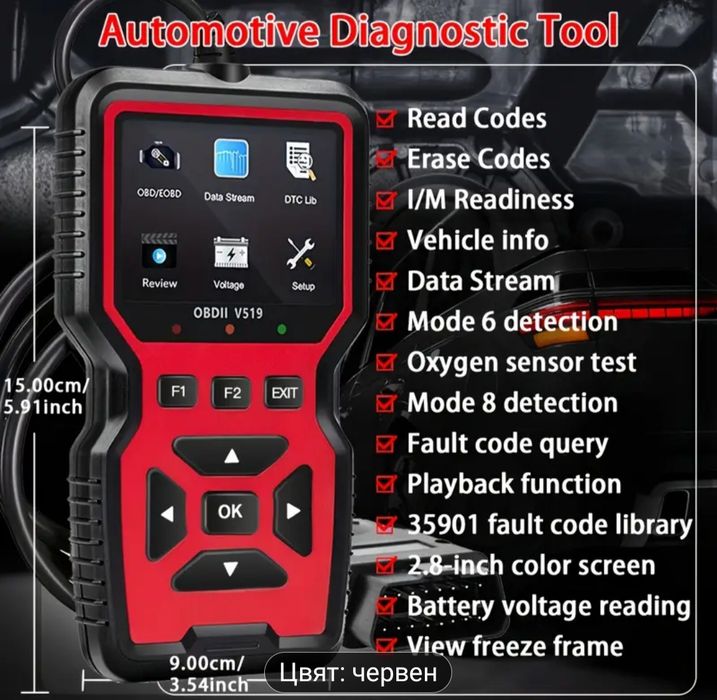 Автодиагностика OBD 2