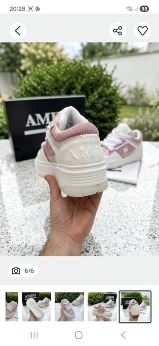 Amiri cristal pink calitate premium