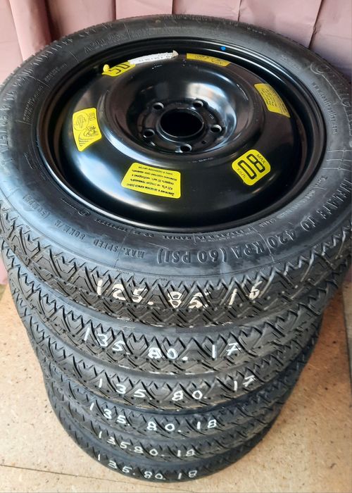 Roată rezervă slim Peugeot 3008 308 508 Volvo XC 60 XC 70 XC 90