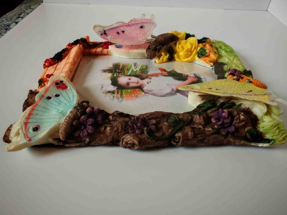 рамка для фото детская с бабочками