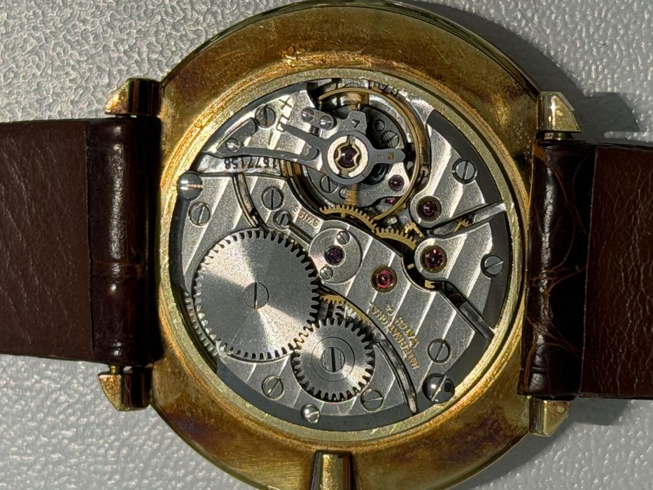 IWC De Luxe 18k aur