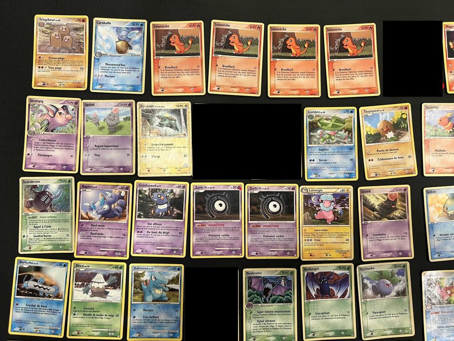 Carti Pokemon TCG Rare, Holo si Bulk seturi vechi [FRANCEZA]