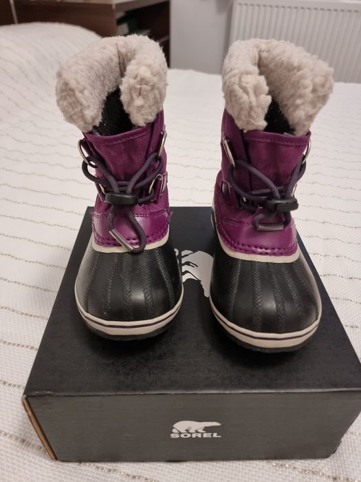 Sorel Cizme ghete de zăpadă Yoot Pac copii  Laponia frig nr 28