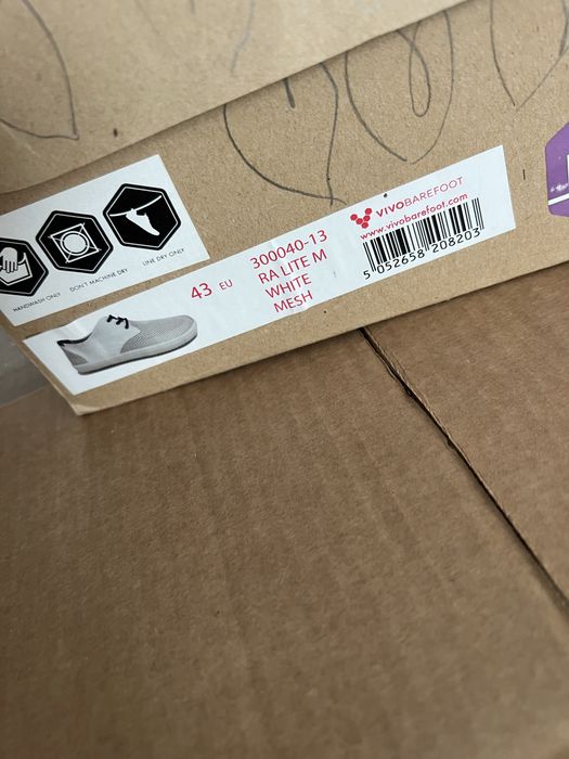 incaltari barefoot vivobarefoot 42 - 43