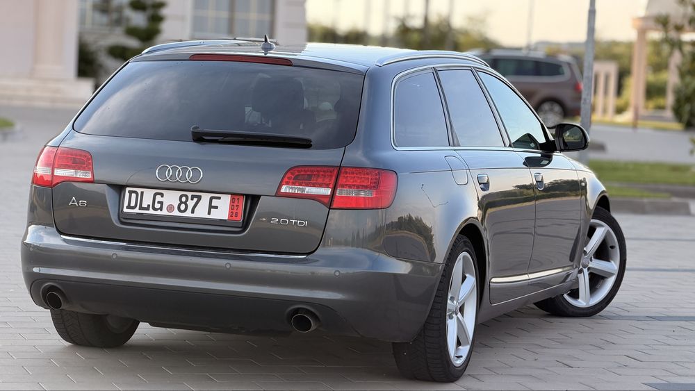 Audi a6 An 2010 2.0TDi 170Cp Euro 5 S-Line Navi/Led/Piele Nr Zoll Valabil 1 lună Germnaia