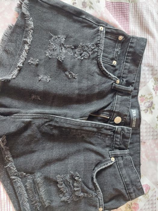 Къси дамски дънки