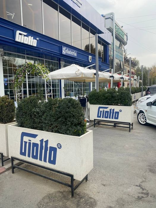 Гул тувак кашпо вазоны клумба скамейка урна бетон