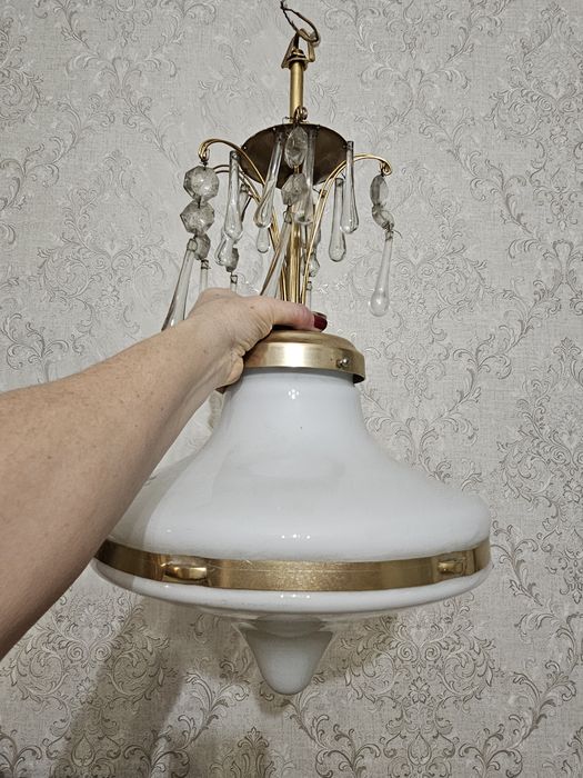 Люстра хрустальная СССР