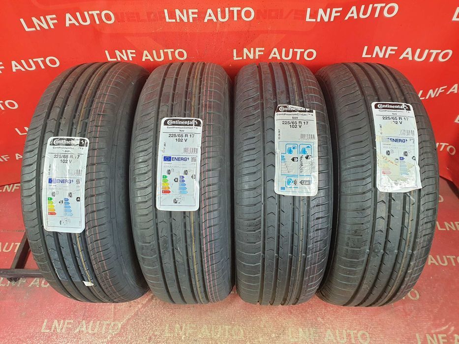 anvelope de vara - 225/65/17 - continental 5 - noi - dot 2021 !